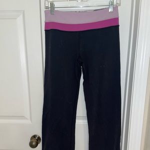 Lululemon Reversible Yoga Pants Size 10ish